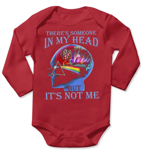 Pink Floyd theres someone in my head shirt Long Sleeve Baby One-Piece