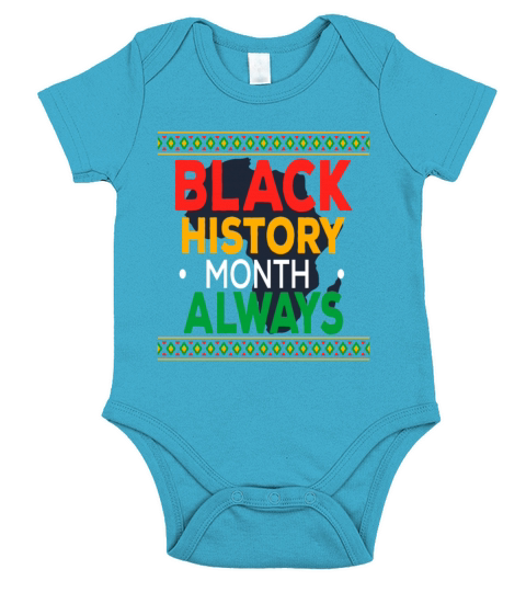 Black History Month Always - 2022 History Month Short Sleeve Baby One-Piece
