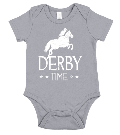 Derby Time Horse Racing - Baby Onesie Short Sleeve Baby One-Piece