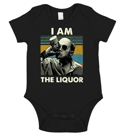 Jim Lahey I am the liquor vintage shirt Short Sleeve Baby One-Piece