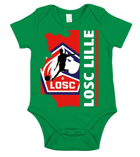 LOSC LILLE Short Sleeve Baby One-Piece