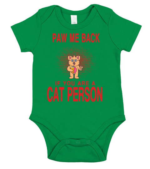 Paw Me Back If You Are A Cat Humor Sarcastic Quote Short Sleeve Baby One-Piece