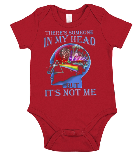 Pink Floyd theres someone in my head shirt Short Sleeve Baby One-Piece