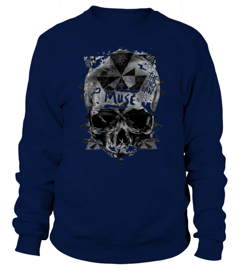 MUSE WASHED OUT SKULL THE 2ND LAW TSHIRT Sweatshirt Unisex