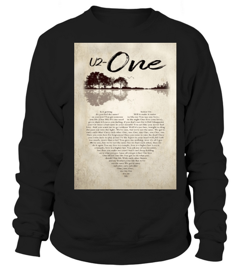 U2- One Sweatshirt Unisex