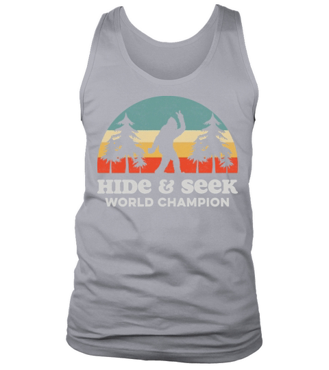 Bigfoot Hide & Seek World Champion Vintage shirt Tank Top Unisex