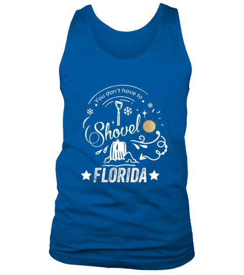 Cool Snow Bird Beach Gift Funny Florida Vacation Tank Top Unisex