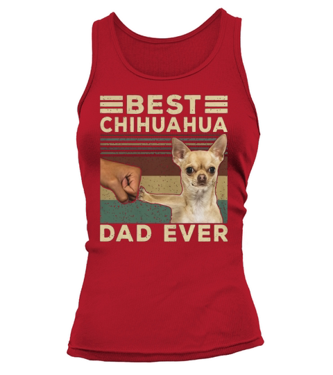 Best Chihuahua vintage dad ever T-Shirt Tank top Woman