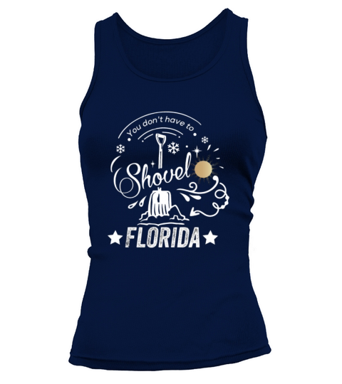Cool Snow Bird Beach Gift Funny Florida Vacation Tank top Woman