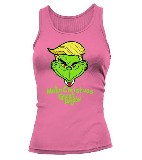 Make Christmas Great Again Grinch President Tank top Woman