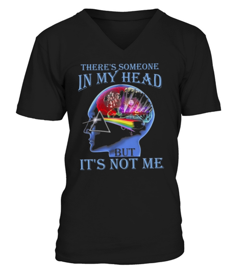 Pink Floyd theres someone in my head shirt V-Neck T-shirt