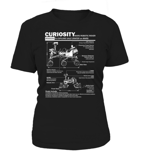 Curiosity Mars Rover shirt T-Shirt Women's T-Shirt