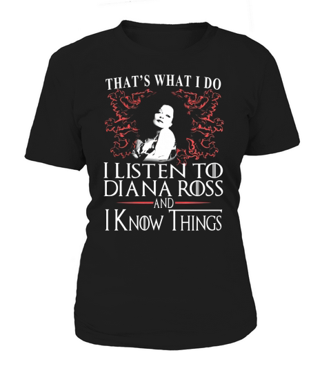 Diana Ross I KNOW THINGS Women's T-Shirt
