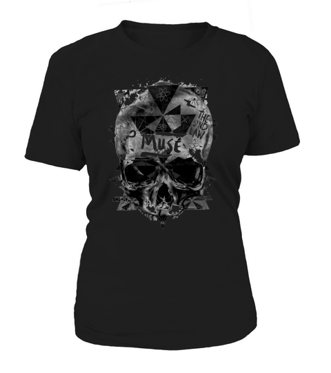 MUSE WASHED OUT SKULL THE 2ND LAW TSHIRT Women's T-Shirt