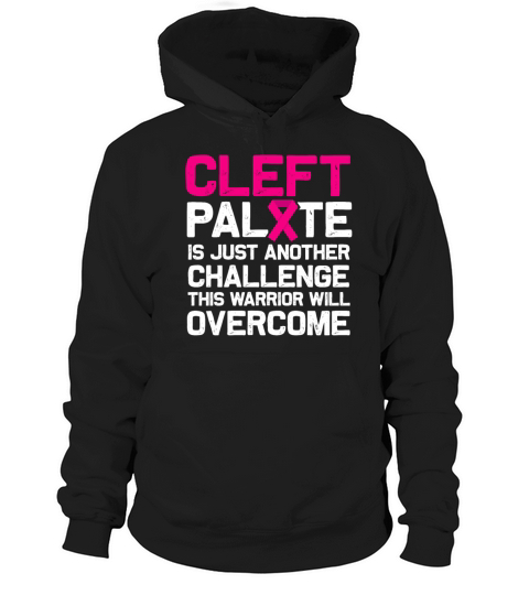 Cleft Palate Lip Healthy Strong Awareness graphic Hoodie Unisex