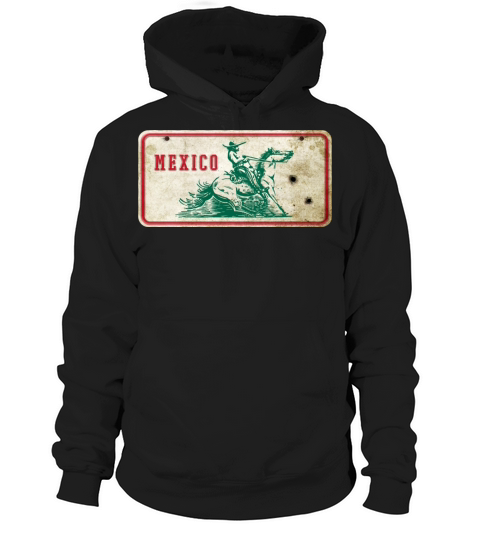 Mexico Cowboy Shield Hoodie Unisex