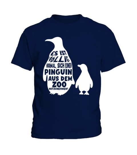 Penguin german quote Kids T-Shirt