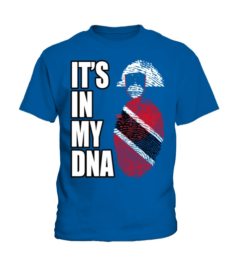Slovenian And Trinidad Tobago Vintage Heritage DNA Kids T-Shirt