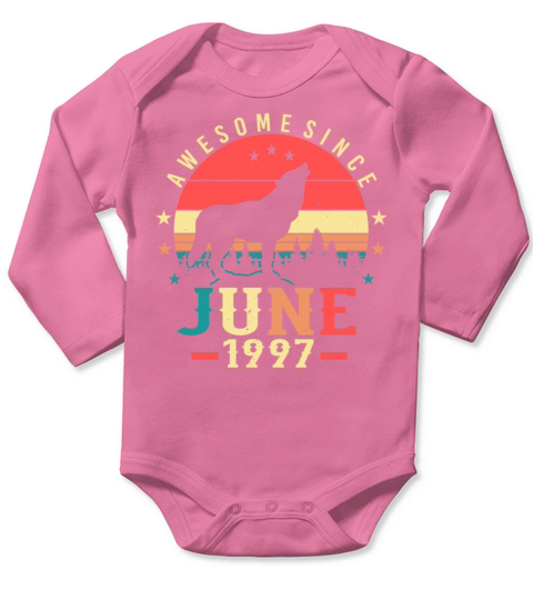 Gift Idea June 1997 Long Sleeve Baby One-Piece