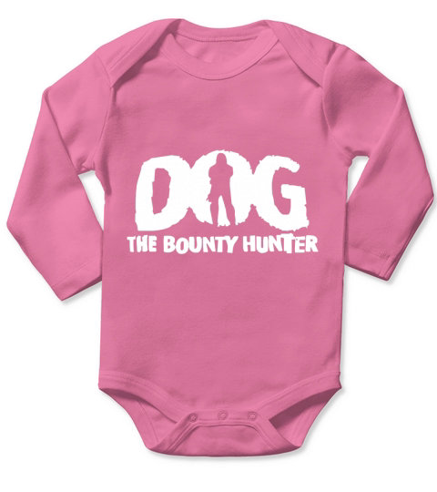 Hund die Kopfgeldjägert-shirts Long Sleeve Baby One-Piece