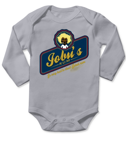 IS VERY BAD TO STEAL JOBU S RUM T-Shirt Long Sleeve Baby One-Piece