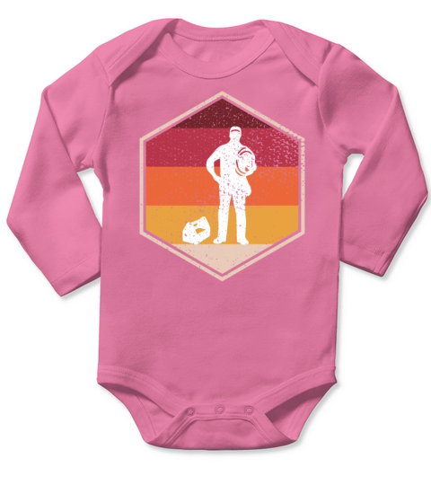 Vintage Electrician Hexagon Design Long Sleeve Baby One-Piece