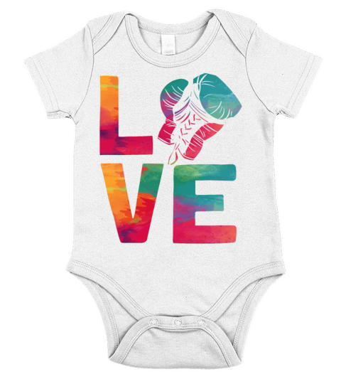 Boxing Watercolor Vintage Love Short Sleeve Baby One-Piece