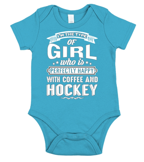 LAST DAY  Coffee  Hockey 56682118 Short Sleeve Baby One-Piece