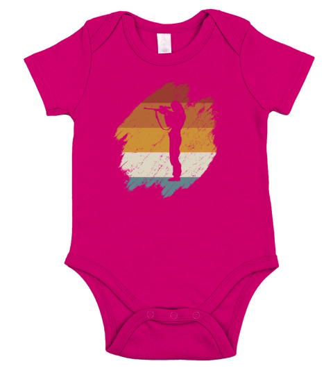 Retro vintage Huntress Short Sleeve Baby One-Piece