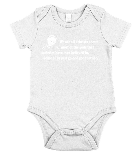 Richard Dawkins quote T-Shirt Short Sleeve Baby One-Piece