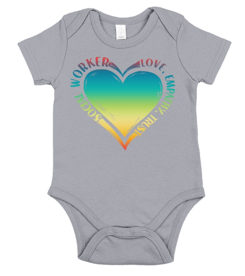 School Social Work Month Short Sleeve Baby One-Piece
