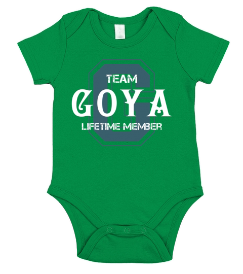 Team GOYA Lifetime Member Name Short Sleeve Baby One-Piece