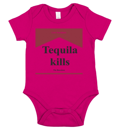 Tequila kill Los Sundays The Boredom shirt Short Sleeve Baby One-Piece