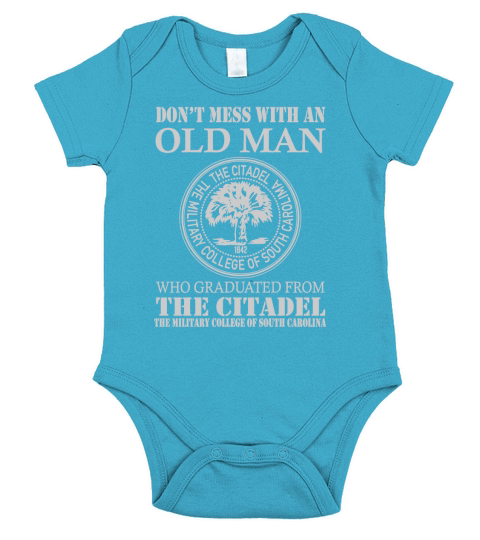 The Citadel The Military College of South Carolina Short Sleeve Baby One-Piece
