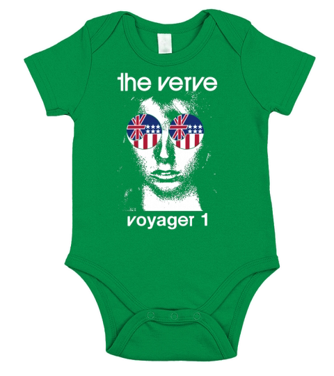The Verve Band   Voyager 1 Tshirt Short Sleeve Baby One-Piece