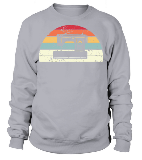 Retro Sewing Sunset Vintage sew Sunrise Sweatshirt Unisex