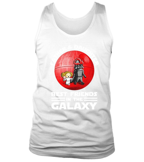 Father and daughter best friend in the galaxy Tank Top Unisex