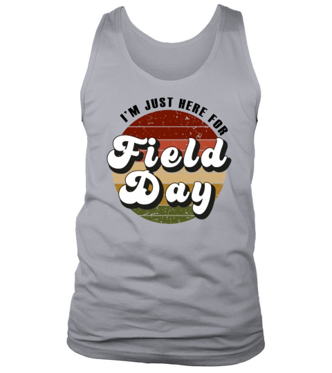 Im Just Here for Field Day Sunset Tank Top Unisex
