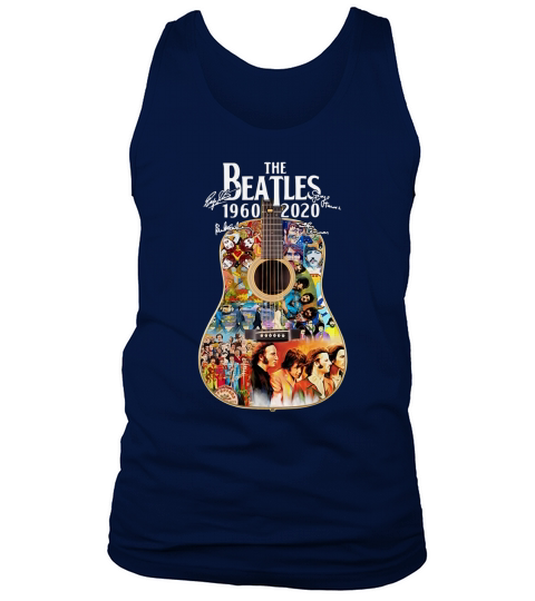 The Beatles guitar 1960 2020 signatures shirt - Drawstring Bag Tank Top Unisex