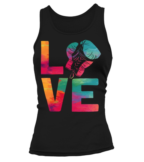 Boxing Watercolor Vintage Love Tank top Woman
