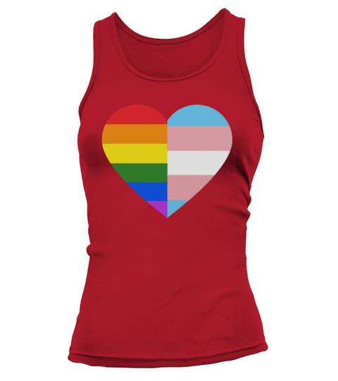 LGBT Transgender Pride T-Shirt Tank top Woman