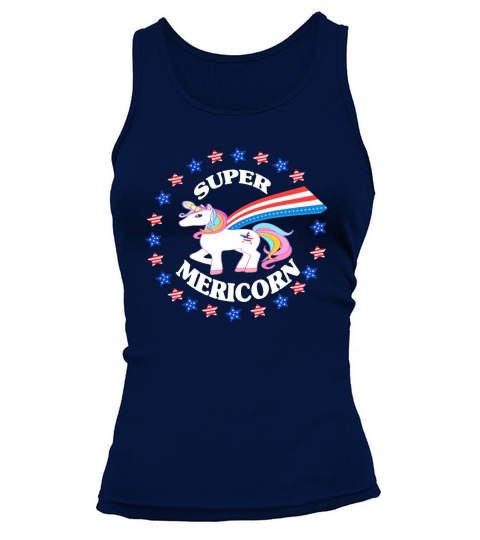Super Mericorn   American Unicorn   Independence D Tank top Woman