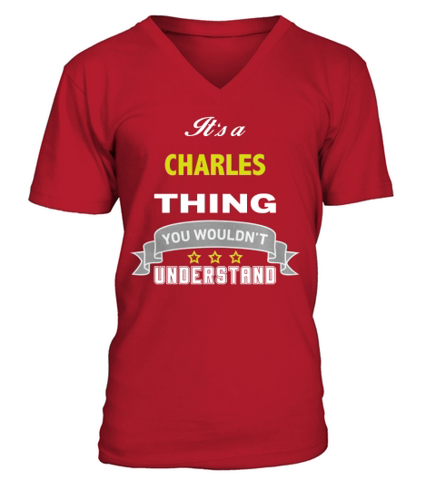 It is a CHARLES thing. You wouldnt understand V-Neck T-shirt