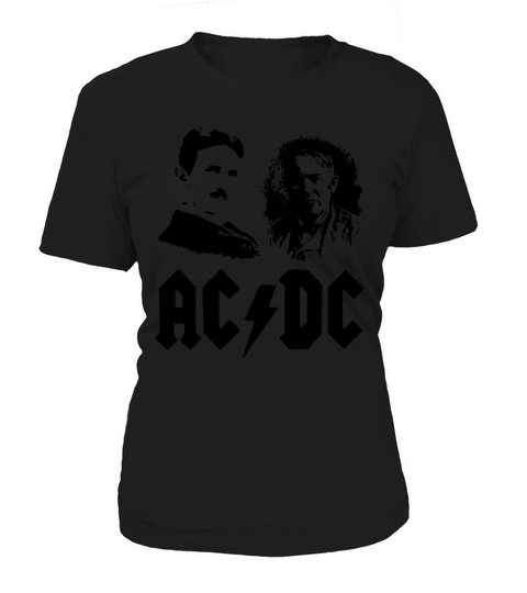 Ac Dc Tesla Edison shirt Women's T-Shirt