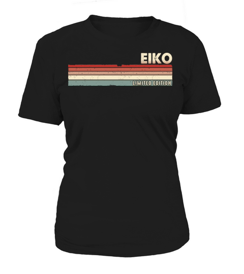 Eiko Funny Retro Vintage Name Surname 80s 90s Women's T-Shirt