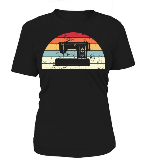 Retro Sewing Sunset Vintage sew Sunrise Women's T-Shirt