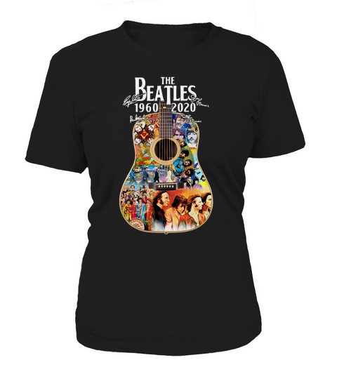 The Beatles guitar 1960 2020 signatures shirt - Drawstring Bag Women's T-Shirt