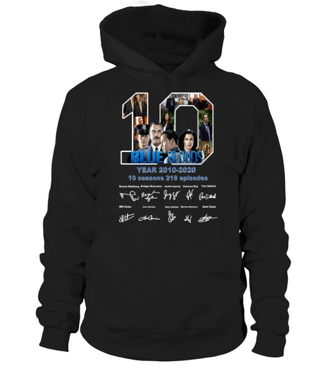 Blue Bloods 10 years anniversary signature shirtn Hoodie Unisex