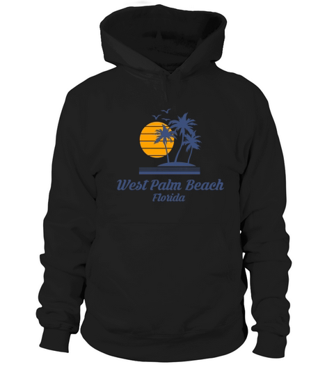 West Palm Beach Florida Summer vacation - Ladies Flowy Tank Hoodie Unisex