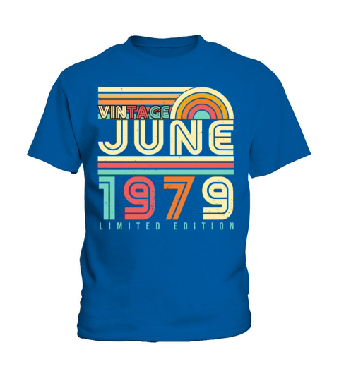 Birth Month June 1979 Kids T-Shirt